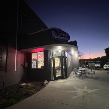 Slieve Brewing - 3/6/26 FYI. Exterior. Outdoor seating. - Brewpubs Near Me - Reno, Nevada Slieve Brewing - 3/6/26 FYI. Exterior. Outdoor seating. - Brewpubs Near Me - Reno, Nevada
