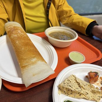 Chaat & More - Indian cuisine - Masala Dosa - very tasty - Cafes Near Me - Springfield, Virginia