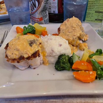 Key Largo Conch House - Gulfstream Crab Stuffed Mahi - Seafood Near Me - Key Largo, Florida