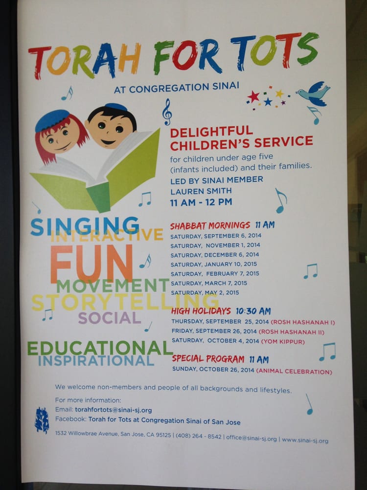 Sinai Nursery School - childcare center in San Jose, CA