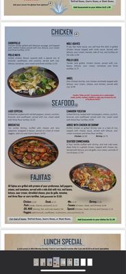 Menu photo 4 El Agave's Mexican Restaurant Augusta, ME