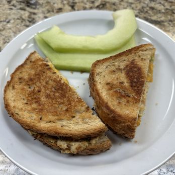 Perk Eatery - a grilled cheese sandwich and a cucumber - Diners Near Me - Scottsdale, Arizona