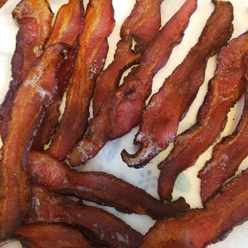 Brat Stop - Cooked Cherrywood bacon  from deli. So good!!! - Bars Near Me - Kenosha, Wisconsin
