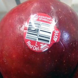 Faria's Ranch Market - Apple showing it's from superfreshgrowers.com based in Washington