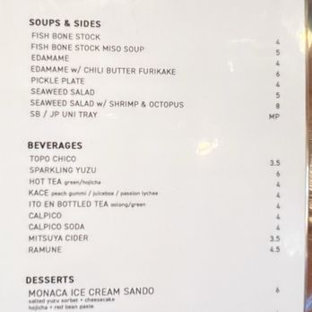 The Joint Seafood - Menu - Coffee & Tea Near Me - Los Angeles, California