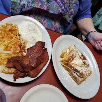 McCrae's Country Cafe - Country special... with French toast, bacon and basted eggs - American Near Me - Gresham, Oregon