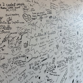 Laughing Cat Coffee - Sign the wall! - Coffee & Tea Near Me - Reno, Nevada Laughing Cat Coffee - Sign the wall! - Coffee & Tea Near Me - Reno, Nevada