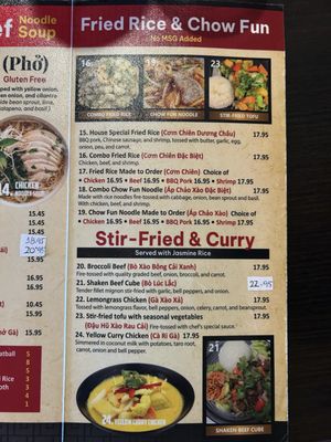 Menu photo 5 Boiling Pho Temecula, CA