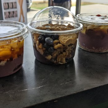 Ah-Sigh-E - Each bowl was purchased as a "2 scoop" acai bowl - Juice Bars & Smoothies Near Me - Owasso, Oklahoma Ah-Sigh-E - Each bowl was purchased as a "2 scoop" acai bowl - Juice Bars & Smoothies Near Me - Owasso, Oklahoma