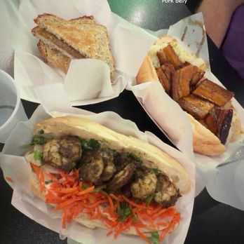 Killer Poboys - Pecan Butter & Jelly, Seared Gulf Shrimp, Glazed Pork Belly - Sandwiches Near Me - New Orleans, Louisiana