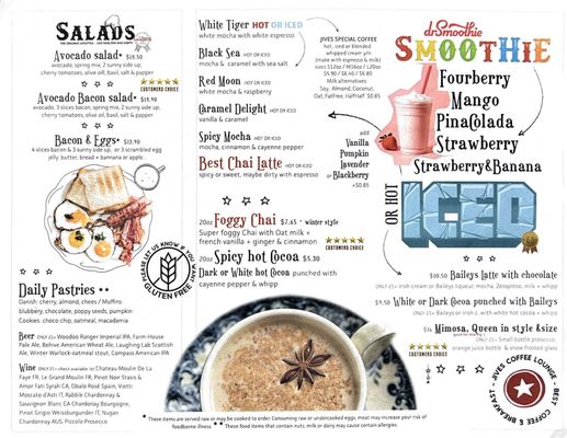 Menu photo 2 Jives Coffee Lounge Colorado Springs, CO Menu photo 2 Jives Coffee Lounge Colorado Springs, CO