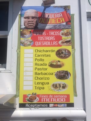 Menu photo 8 Taqueria Olmeca Ruskin, FL Menu photo 8 Taqueria Olmeca Ruskin, FL