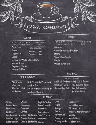 Menu photo 2 Sparky's Coffeehouse Republic, WA