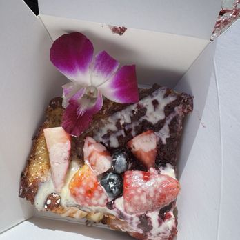 Eggy’s Neighborhood Kitchen - leftovers of Eggy's Tres Leches French Toast - Breakfast & Brunch Near Me - Berkeley, California Eggy’s Neighborhood Kitchen - leftovers of Eggy's Tres Leches French Toast - Breakfast & Brunch Near Me - Berkeley, California