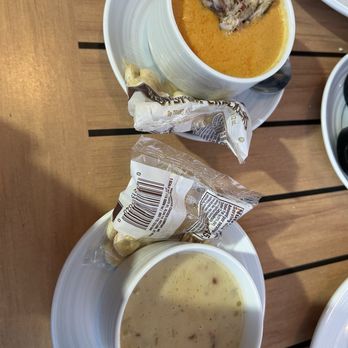 Fisherman's Wharf - Lobster Bisque and clam chowder - Seafood Near Me - Galveston, Texas Fisherman's Wharf - Lobster Bisque and clam chowder - Seafood Near Me - Galveston, Texas
