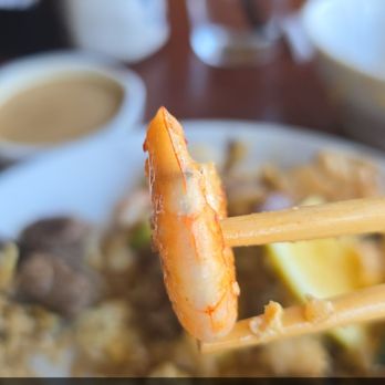Benihana - Monterey - "Collasal shrimp" with a collasal vein inside. - Japanese Near Me - Monterey, California Benihana - Monterey - "Collasal shrimp" with a collasal vein inside. - Japanese Near Me - Monterey, California