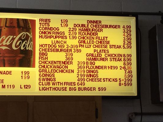 Menu photo 6 Robert’s Market & Lighthouse Grill Stuart, VA Menu photo 6 Robert’s Market & Lighthouse Grill Stuart, VA