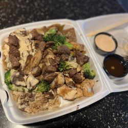 Hibachi Bistro - Filet and hibachi chicken!