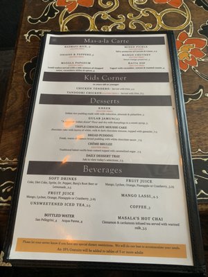 Menu photo 2 Masala Indian Kitchen Lafayette, LA Menu photo 2 Masala Indian Kitchen Lafayette, LA