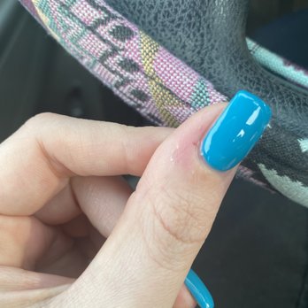 First Lady Nails - Filed aggravated fingers from her sanding them - Nail Salons Near Me - Patchogue, New York