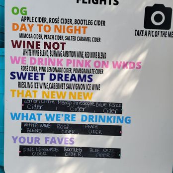 Small Talk Vineyards - The Cider Flight Menu - Wineries Near Me - Niagara On the Lake, Ontario Small Talk Vineyards - The Cider Flight Menu - Wineries Near Me - Niagara On the Lake, Ontario