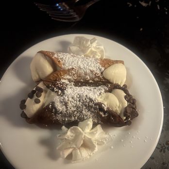 Capo's Restaurant & Speakeasy - Delicious plain cannoli and one chocolates cannoli - Italian Near Me - Las Vegas, Nevada Capo's Restaurant & Speakeasy - Delicious plain cannoli and one chocolates cannoli - Italian Near Me - Las Vegas, Nevada