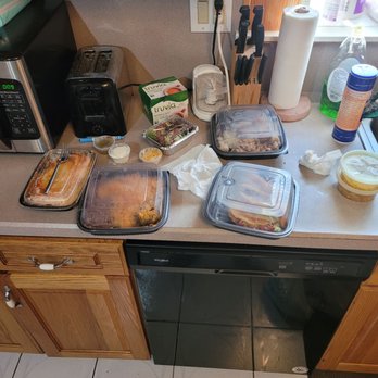 Grill Creations - 73 dollars worth of rice, beans, little meat and 2 of the smallest soups ever! Very disappointing..... - Mexican Near Me - Garwood, New Jersey Grill Creations - 73 dollars worth of rice, beans, little meat and 2 of the smallest soups ever! Very disappointing..... - Mexican Near Me - Garwood, New Jersey