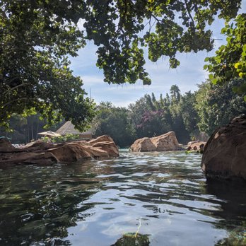 Discovery Cove - Relaxation pool - Amusement Parks Near Me - Orlando, Florida