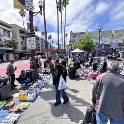 BART - 16th St. Mission - Giant garage sale, questionable items