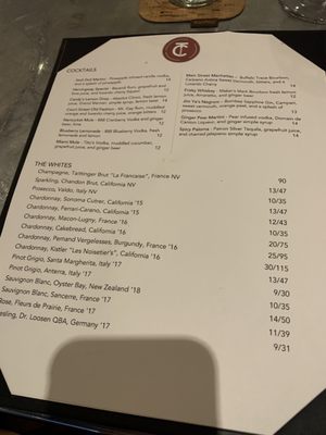 Menu photo 4 Cork + Table Kitchen and Bar Plymouth, MA