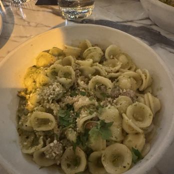 Bottega Michelangelo - Orecchiette pasta with Italian sausage - Italian Near Me - Tucson, Arizona Bottega Michelangelo - Orecchiette pasta with Italian sausage - Italian Near Me - Tucson, Arizona