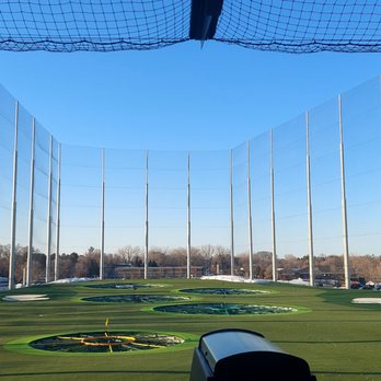 Topgolf - The view from ground level bay - New American Near Me - Brooklyn Center, Minnesota Topgolf - The view from ground level bay - New American Near Me - Brooklyn Center, Minnesota