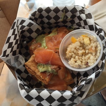 Grégoire - Smoked salmon on puff pastry - French Near Me - Berkeley, California