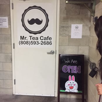 Mr Tea Cafe - Back entrance - Bubble Tea Near Me - Honolulu, Hawaii Mr Tea Cafe - Back entrance - Bubble Tea Near Me - Honolulu, Hawaii