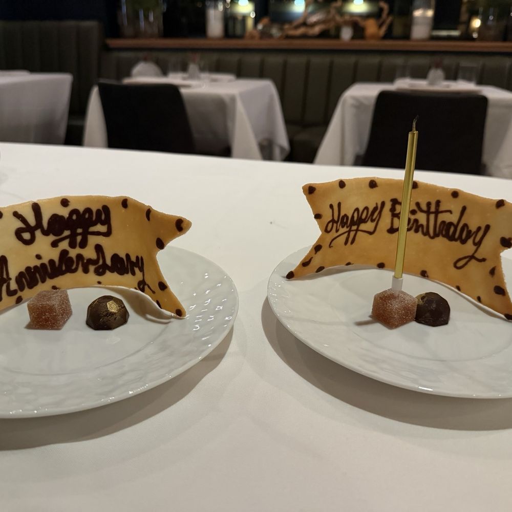 Little extra bites to celebrate our anniversary and a belated birthday!