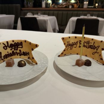 Foray - Little extra bites to celebrate our anniversary and a belated birthday! - New American Near Me - Carmel-by-the-Sea, California Foray - Little extra bites to celebrate our anniversary and a belated birthday! - New American Near Me - Carmel-by-the-Sea, California