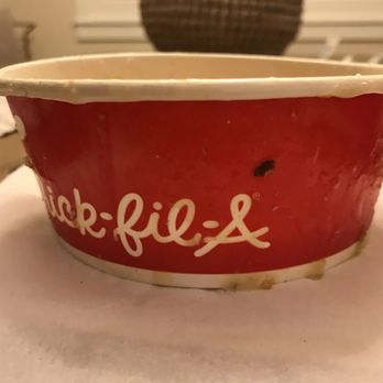 Chick-fil-A - Improper use of lid cause it to spill and break through the bag... - Chicken Shop Near Me - Clackamas, Oregon Chick-fil-A - Improper use of lid cause it to spill and break through the bag... - Chicken Shop Near Me - Clackamas, Oregon