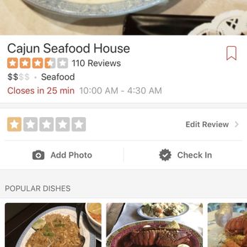 Cajun Seafood House - They're hours... but apparently no more orders as of 4am!! - Seafood Near Me - Los Angeles, California