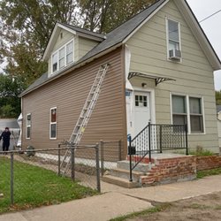 Kingdom Equities Home Repairs - In progress/ new siding & windows installed