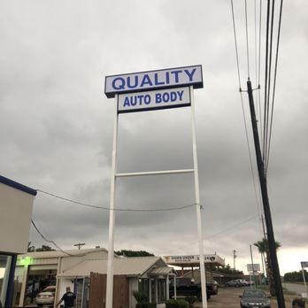 Quality Auto Body - Look for our sign! - Body Shops Near Me - Austin, Texas