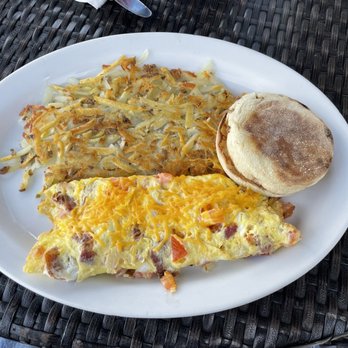 The Brunch Cafe - Bacon and cheese omelette. - Cafes Near Me - Anaheim, California The Brunch Cafe - Bacon and cheese omelette. - Cafes Near Me - Anaheim, California