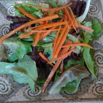 Red Curry Vegan Kitchen - Side salad served with entree. - Vegan Near Me - Flagstaff, Arizona
