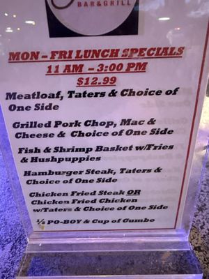 Menu photo 1 Rusty Hook Bar & Grill Bacliff, TX Menu photo 1 Rusty Hook Bar & Grill Bacliff, TX