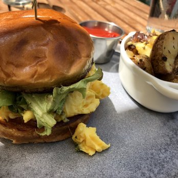 Vermilion - Pork belly and egg sandwich - brunch - New American Near Me - Alexandria, Virginia Vermilion - Pork belly and egg sandwich - brunch - New American Near Me - Alexandria, Virginia