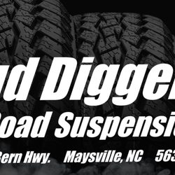 Mud Digger Off-Road - Business Card (front)