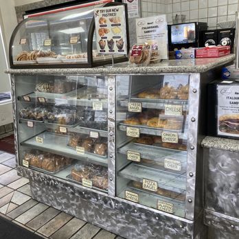 Western Bagel - Other stuff they offer. Jan. 2024. Cream cheese refrigerator is behind the left side of the stand. - Bakeries Near Me - Van Nuys, California