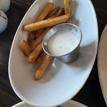 Copenhagen Corner - Fries were so good I forgot to take the picture until it's almost gone. The meatballs ran away from us. - Diners Near Me - Laguna Niguel, California