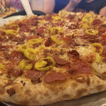 Sorella Pizza & Pasta - Custom pizza! Pepperoni, bacon, banana peppers! - Italian Near Me - Holden Beach, North Carolina Sorella Pizza & Pasta - Custom pizza! Pepperoni, bacon, banana peppers! - Italian Near Me - Holden Beach, North Carolina
