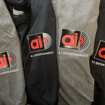Work & Play - A.I. Entertainment t-shirts! - Screen Printing/T-Shirt Printing Near Me