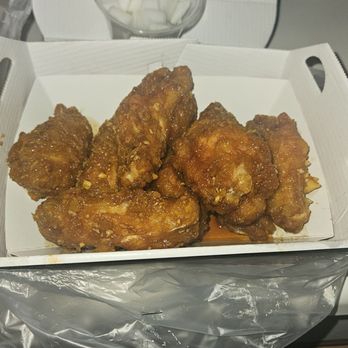 bb.q Chicken DT Riverside - My $18 Honey Garlic investment with pickled radish - Chicken Shop Near Me - Riverside, California